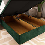 London Ottoman Divan Bed - Emerald Coniston