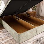 Madrid Ottoman Divan Bed - Almond Coniston