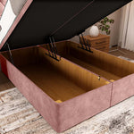 Madrid Ottoman Divan Bed - Pink Coniston