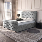 Melbourne Upholstered Bed - Armour Coniston