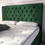 Melbourne Upholstered Bed - Emerald Coniston