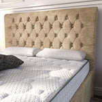 Melbourne Upholstered Bed - Mink Coniston