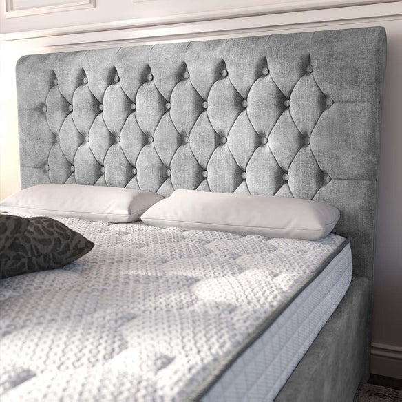 Melbourne Upholstered Ottoman Bed - Armour Coniston
