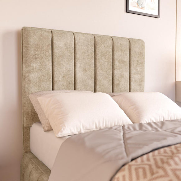 Milan Kids Upholstered Bed - Mink Coniston