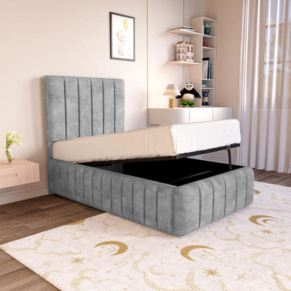 Milan Kids Upholstered Ottoman Bed - Armour Coniston