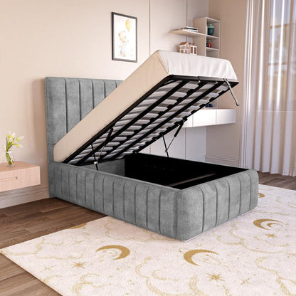 Milan Kids Upholstered Ottoman Bed - Armour Coniston