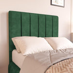 Milan Kids Upholstered Ottoman Bed - Emerald Coniston