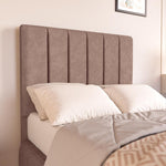 Milan Kids Upholstered Ottoman Bed - Mauve Naples