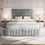 Milan Upholstered Bed - Armour Coniston