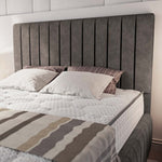 Milan Upholstered Bed - Slate Grey Naples