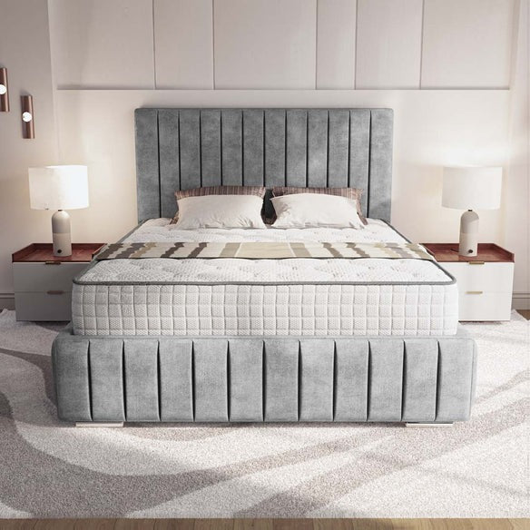 Milan Upholstered Ottoman Bed - Armour Coniston