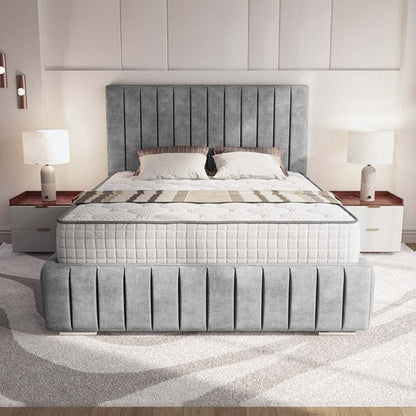 Milan Upholstered Ottoman Bed - Armour Coniston