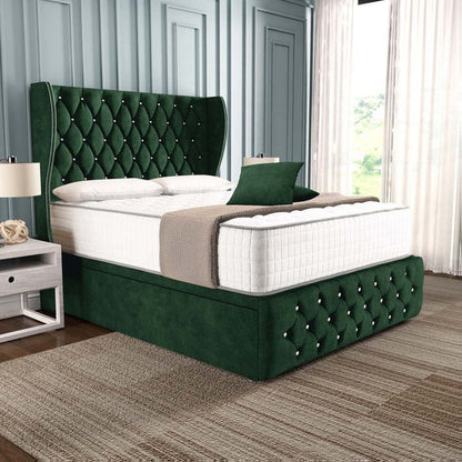 Monaco Ottoman Divan Bed - Emerald Coniston
