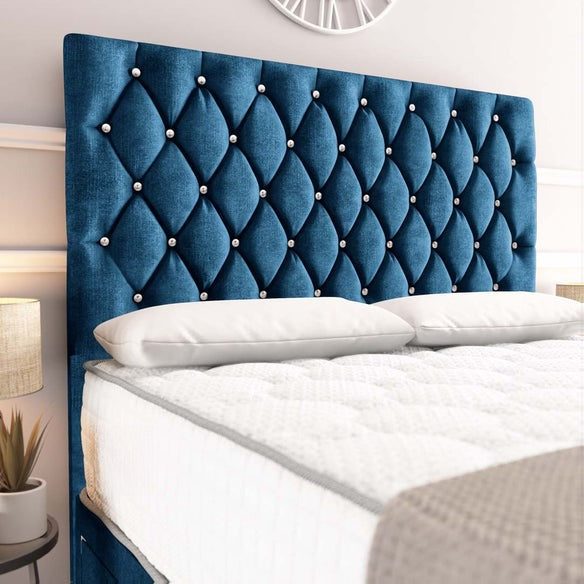 Moscow Divan Bed - Blue Coniston