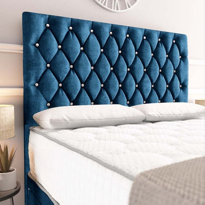 Moscow Divan Bed - Blue Coniston
