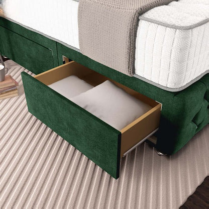 Moscow Divan Bed - Emerald Coniston