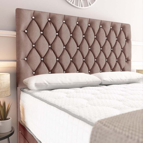 Moscow Divan Bed - Mauve Naples