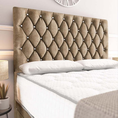 Moscow Divan Bed - Mink Coniston