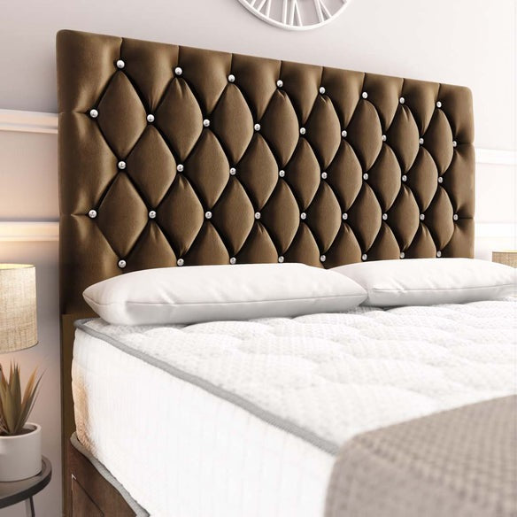 Moscow Divan Bed - Mocca Plush Velvet