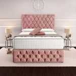 Moscow Divan Bed - Pink Coniston