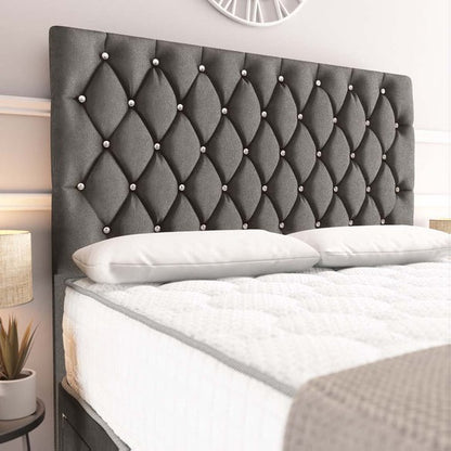 Moscow Divan Bed - Slate Grey Naples