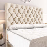 Moscow Ottoman Divan Bed - Cream Naples