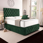 Moscow Ottoman Divan Bed - Emerald Coniston