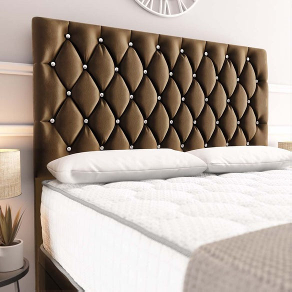 Moscow Ottoman Divan Bed - Mocca Plush Velvet