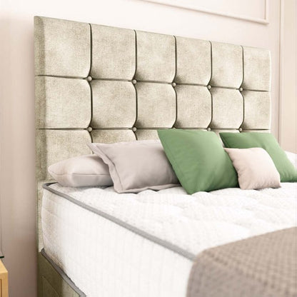 Oslo Divan Bed - Almond Coniston