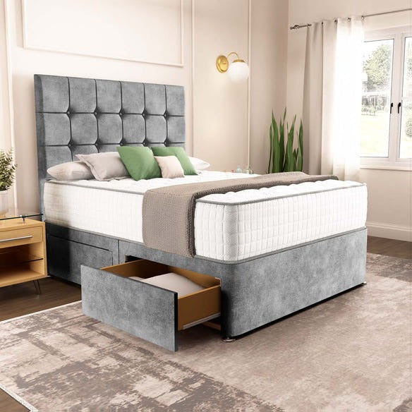Oslo Divan Bed - Armour Coniston