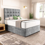 Oslo Divan Bed - Armour Coniston