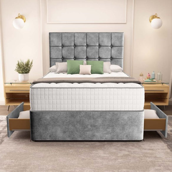 Oslo Divan Bed - Armour Coniston