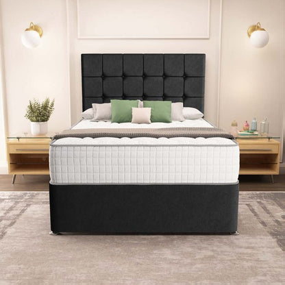 Oslo Divan Bed - Black Naples