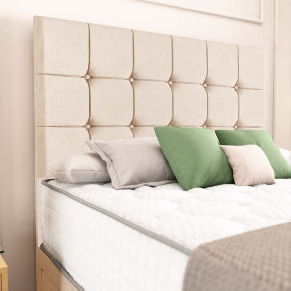 Oslo Divan Bed - Cream Naples