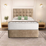 Oslo Divan Bed - Mink Coniston