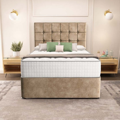 Oslo Divan Bed - Mink Coniston