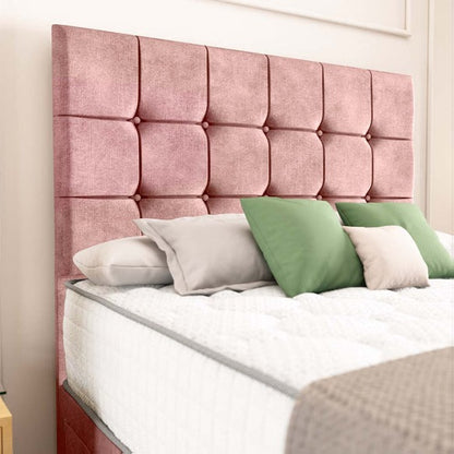 Oslo Divan Bed - Pink Coniston