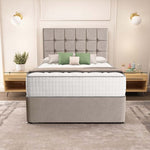 Oslo Divan Bed - Seal Grey Naples