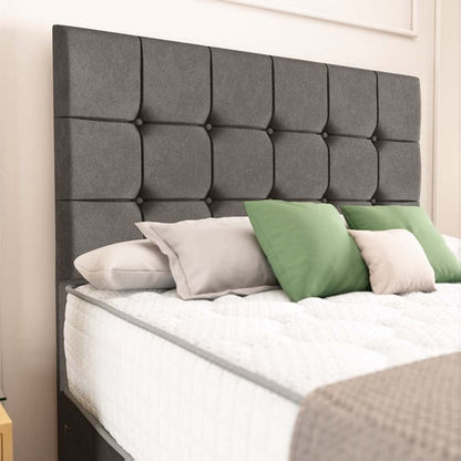 Oslo Divan Bed - Slate Grey Naples