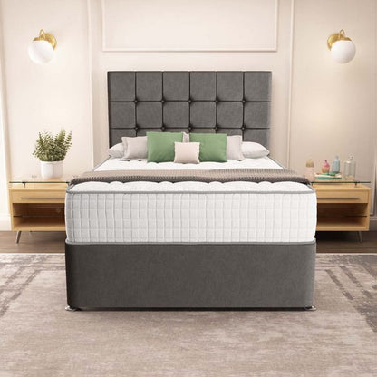 Oslo Divan Bed - Slate Grey Naples