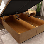 Oslo Ottoman Divan Bed - Mink Naples