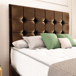 Oslo Ottoman Divan Bed - Mocca Plush Velvet