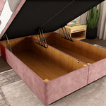 Oslo Ottoman Divan Bed - Pink Coniston
