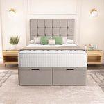 Oslo Ottoman Divan Bed - Seal Grey Naples