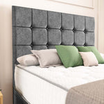 Oslo Ottoman Divan Bed - Silver Chenille
