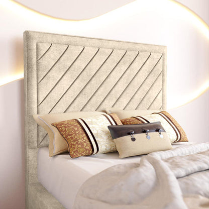Oxford Kids Upholstered Bed - Almond Coniston