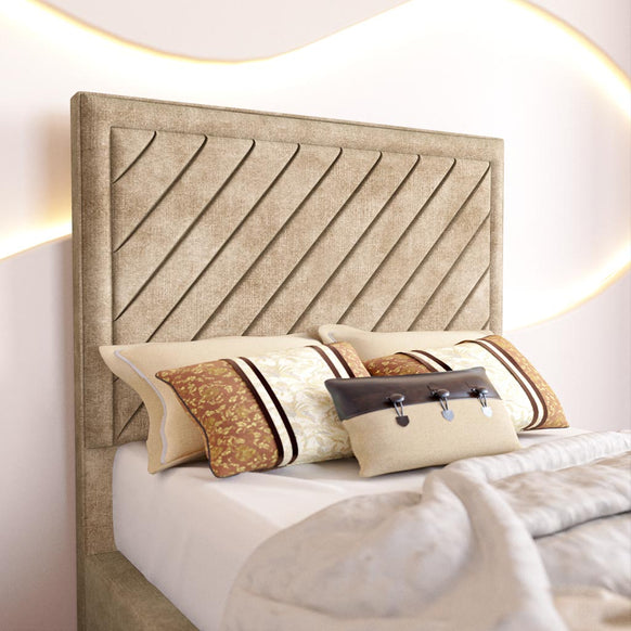 Oxford Kids Upholstered Bed - Mink Coniston