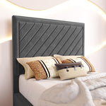 Oxford Kids Upholstered Bed - Steel Plush Velvet