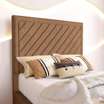 Oxford Kids Upholstered Ottoman Bed - Mink Naples