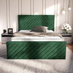 Oxford Upholstered Bed - Emerald Coniston